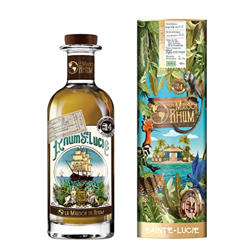 La Maison du R(h) um - 3er Rum Box -Batch No. 4 (3 x 0,7l Rum aus Saint Lucia, Mauritius,Trinidad und Tobago) – Bild 5
