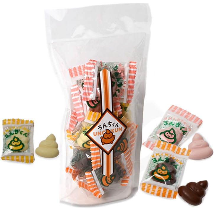 Amazon.co.jp: トモエ物産 うんちくんスタンドパックチョコレート
