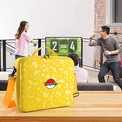Tombert Travel Carrying Case For Switch & Switch Oled, Unique Design, Deluxe Protective Hard Shell Carry Bag Fits Pro Controller For Nintendo Switch Console & Accessories #TOP2