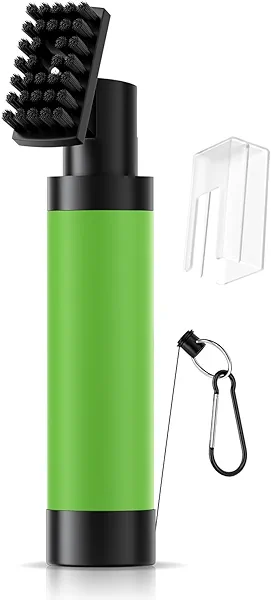 Asyxstar Golf Club Brushes and Groove Golf Club Cleaner Squeeze Water Bottle, Golf Accessories Golf Gifts for Men with Magnetic Keychain Oversized Golf Brush Head