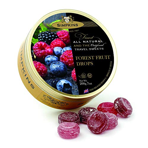 Simpkins Forest Fruits Travel Sweets, Pack of 6 (6 x 200 g)