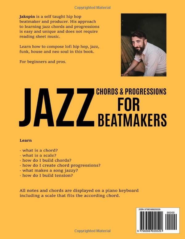 Jazz Chords & Progressions for Beatmakers & Producers - Neo Soul Boom Bap R&B Hip Hop House music for beginners and pros: for piano, keyboard, synthesizer, organ - no sheet music reading required - Image 2