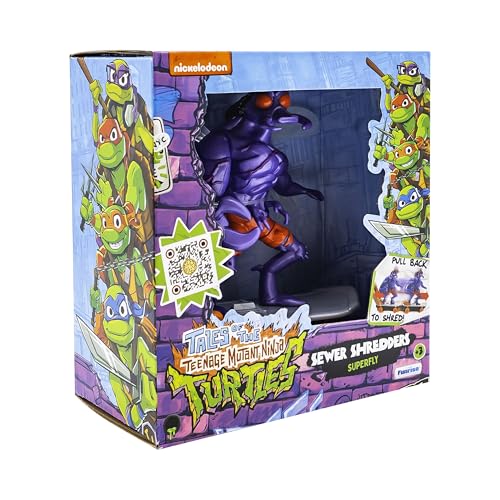 image for Teenage Mutant Ninja Turtles Toy, Superfly Sewer Shredder Pullback Ska