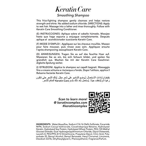 Keratin Complex Keratin Care Smoothing Shampoo 13.5 OZ - Image 3