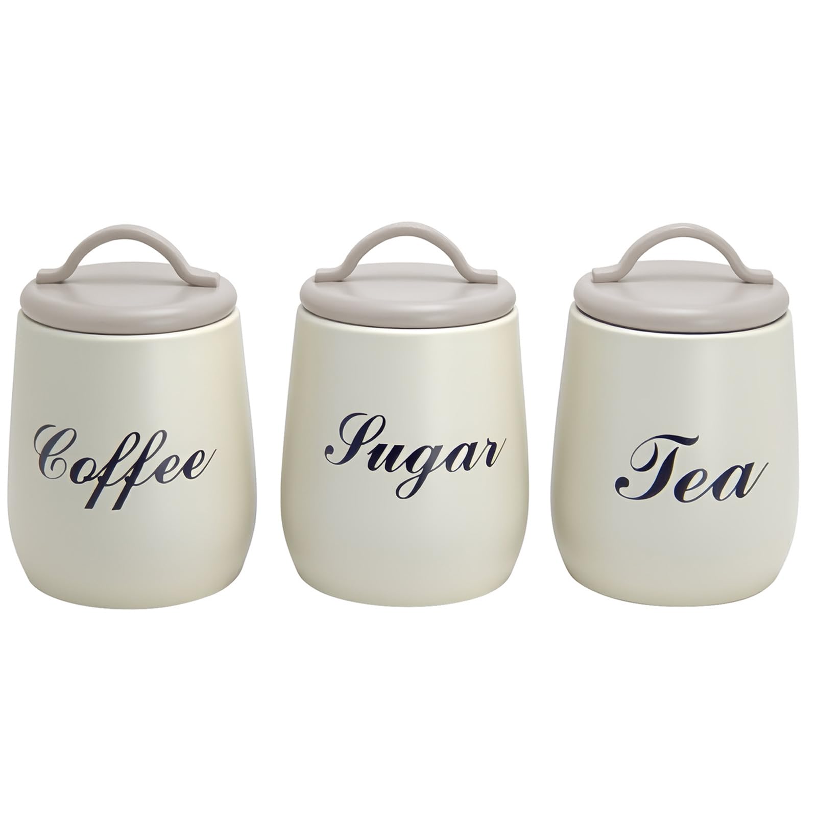 Zeiwohndc Multicolor Modern Kitchen Storage Jar For Coffee And Dry Goods Practical Canisters For Preserving Coffee Tea And Dry Food Rustproof Metal Tea Sugar Storage Tin With Ergonomic Handle Stylish Galvanized Iron