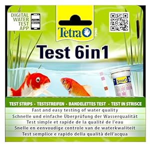 Tetra Test 6in1 Wasserqualitätstester 25 Teststreifen