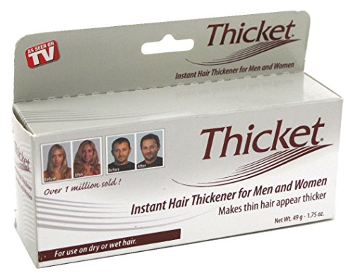 Thicket Instant Hair Thickener 1.75 Ounce (51ml) (3 Pack)