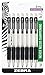 Zebra Pen Z-Grip Mechanical Pencil, 0.7mm Point Size, HB #2 Graphite, Black Grip, 7-Count