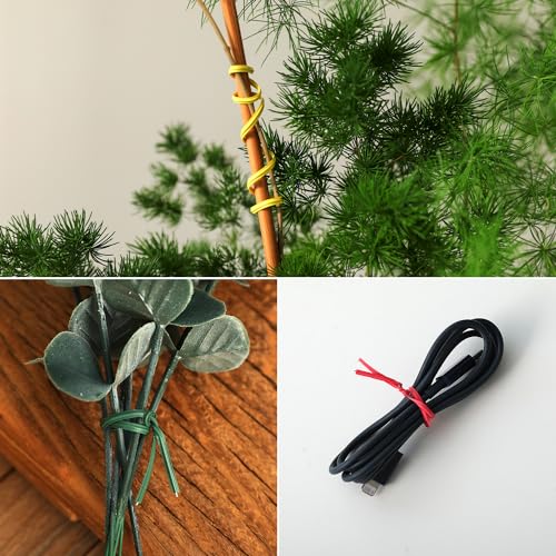 Tangyinrd 300 piezas ataduras plásticas de 6 pulgadas miniatura 7