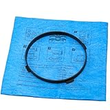 Stanley 25-1201 Blue Cloth, Reusable Filter with Clamp Ring for 1-5 Gallon Wet/Dry Vacuums, 1-Pack