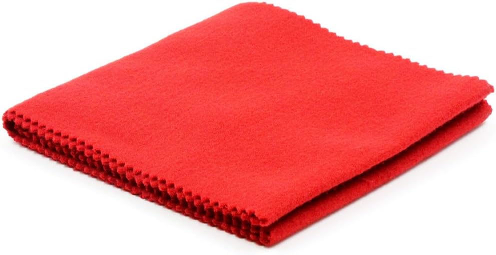 Piano Keyboard Cover 61 Key Keyboard Dust-Proof Felt Wool Cover Protective Piano Accessory for Scratch Protection Home Decor Use Fits Full Size Red