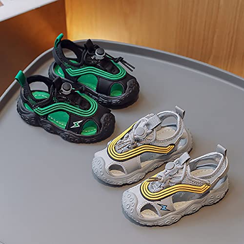 Infant Little Child Sandal Boy For Children Portable Breathable Mesh Surface Rubber Sole Fashion Leisure Sandal Boy4