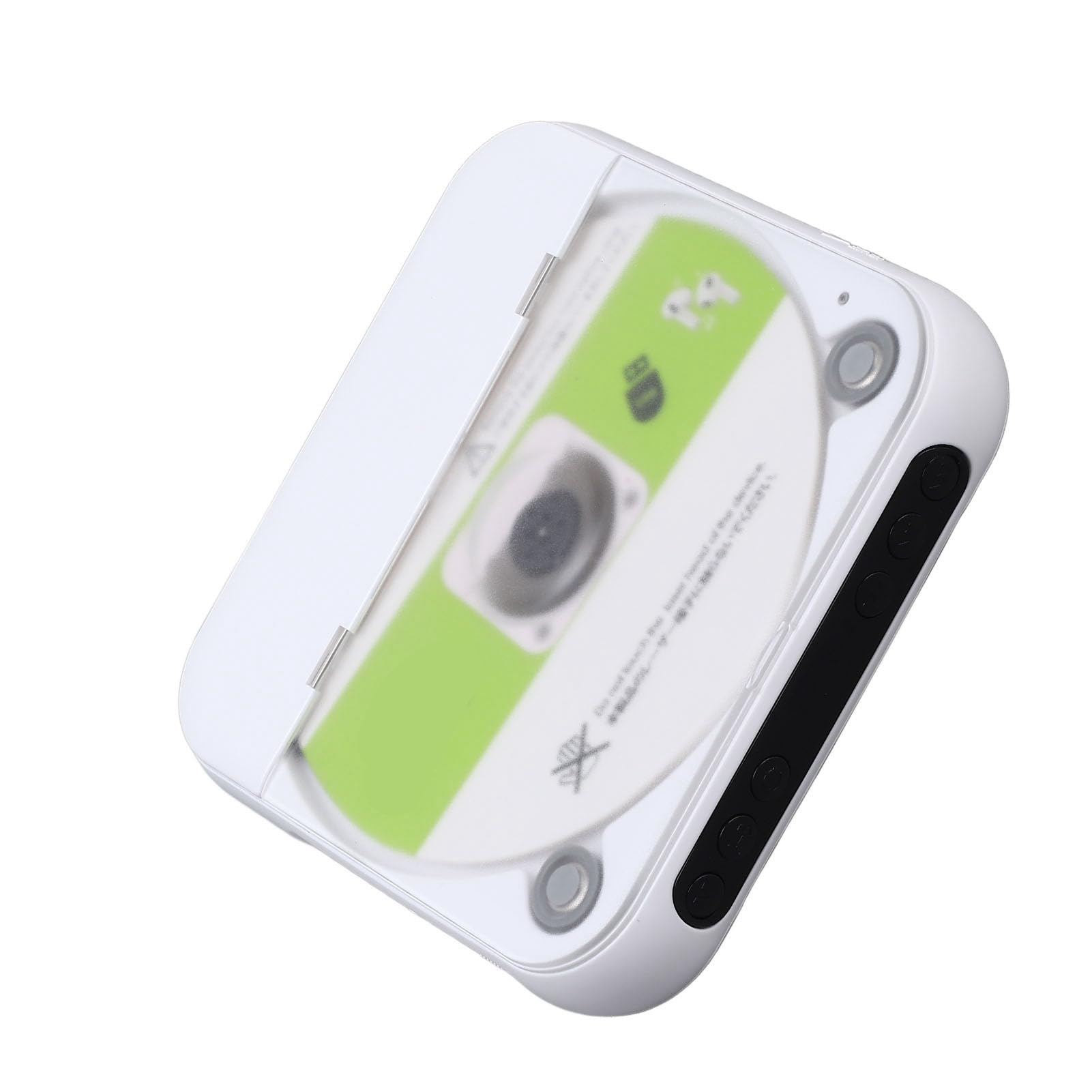 Dpofirs Lettore CD Portatile, Lettore Musicale CD Wireless Ricaricabile Bluetooth 5.3 con Display LCD, Supporto USB AUX per il Viaggio in Auto Verso Casa