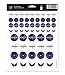NHL Washington Capitals Vinyl Sticker Sheet, 8.5" x 11"