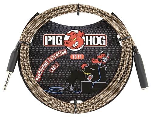 Rallonge pour casque Pig Hog PHX14-10TBR résout câble trop court