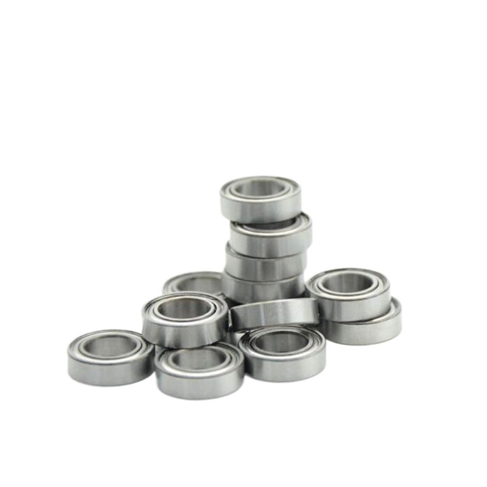 Rodamientos, Rodamiento MR93ZZ 10/20/50PCS 3 * 9 4 mm ABEC-5 Miniatura MR93 Z ZZ Rodamientos rígidos de bolas alta precisión MR93Z,Durabilidad mejorada(12PCS)