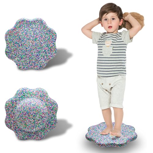 Tabla de equilibrio para niños, color azul