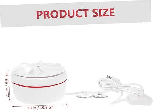 Miniatura 9 de HOMSFOU Lavadora portátil de 30 W Mini lavadora de viaje con alimentación USB para camisas y calcetines sincronización inteligente Limpieza profunda
