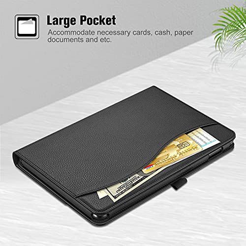 Fintie Case For All-New Amazon Fire Hd 10 And Fire Hd 10 Plus Tablet (Only Compatible With 11Th Generation 2021 Release) - [Multi-Angle] Stand Cover With Pocket Auto Wake/Sleep, Black #TOP5