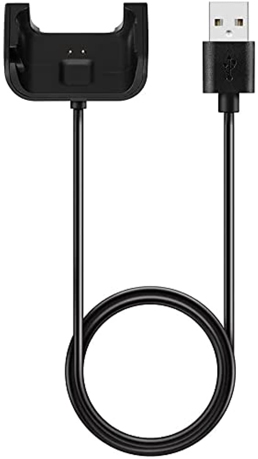 Charger Compatible with Amazfit Bip/Bip Lite, Portable Replacement USB Charger Charging Stand Adapter Station Cradle Dock with Cable fit Amazfit Bip/Bip Lite - Black