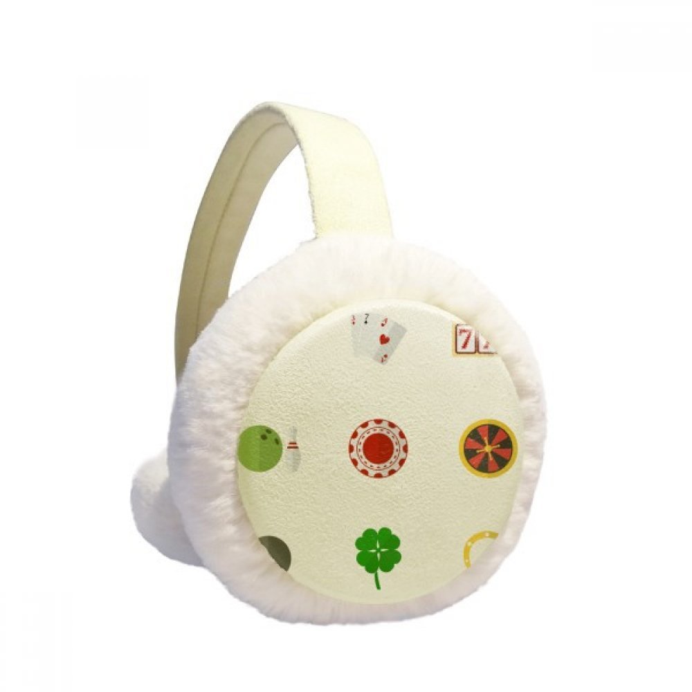Orejeras de invierno de felpa como regalo unisex con diseño original 5