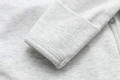 Image of O2 BABY 100% Organic Cotton Kimono Gown with Mittens & Fold-Over Pouch
