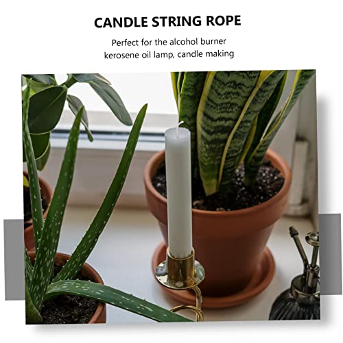 TEHAUX Rollo de Mecha para Velas de Algodón Trenzado miniatura 2