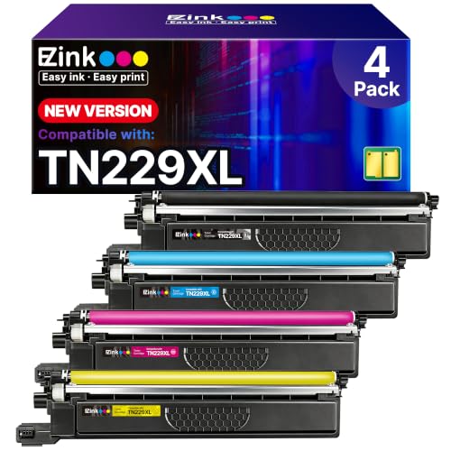 E-Z Ink TN229XL MFC-L3780CDW Toner for Brother TN229XL Toner Cartridges