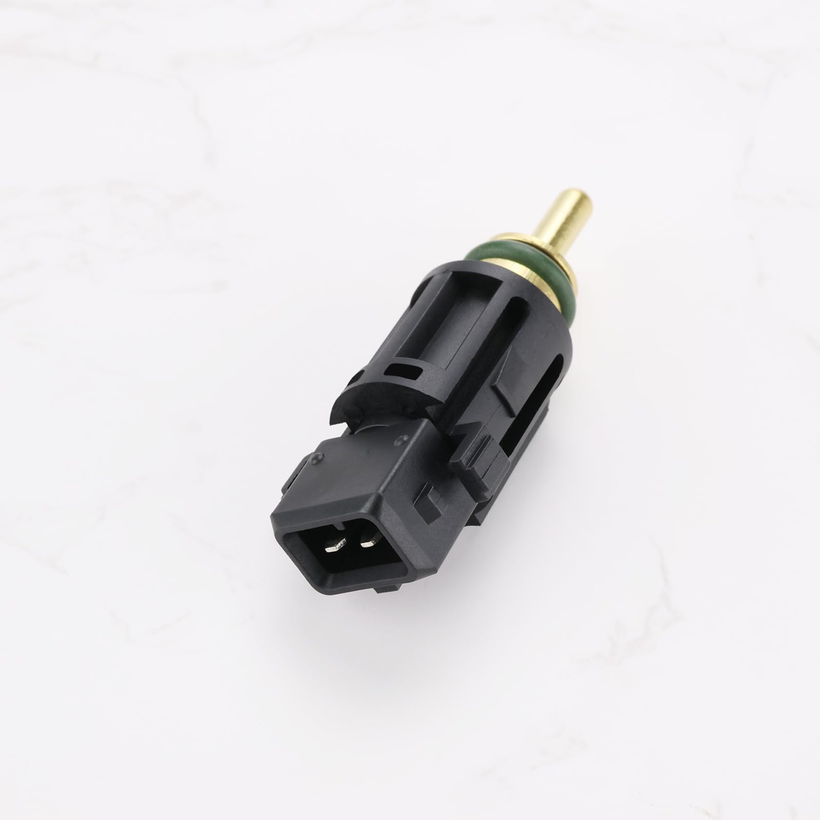 VGOL Sensor de temperatura del refrigerante del motor compatible con BMW Serie 1 E81 E87 Serie 3 E46 E90 E91 E92 13621433077, 1433077 para E39 E60 E38 E70 X3 X5 Z4