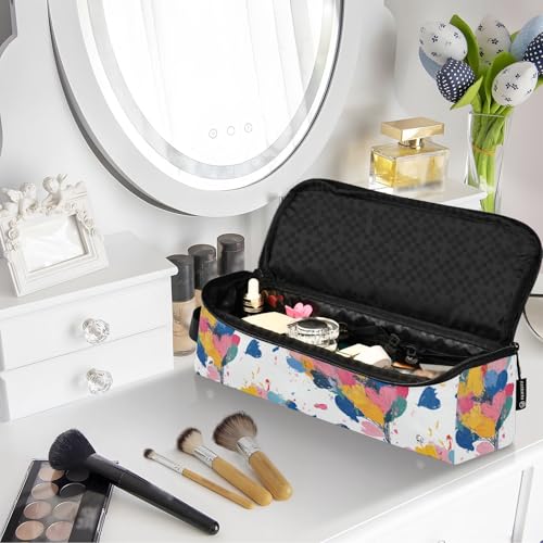 Bolsa de viaje Balloon Paint White Hot Hair Tools para planchas, rizadores y secadores de cabello con capacidad grande y resistente al calor miniatura 7
