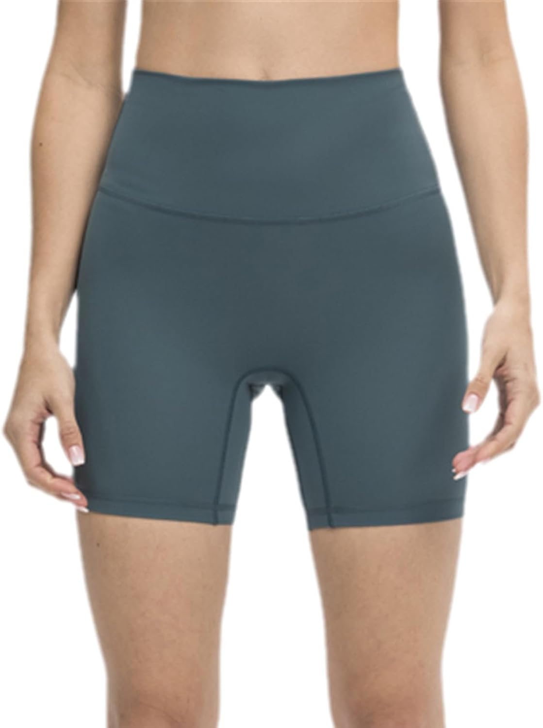 Women High Waisted Workout Shorts Buttery Soft Stretchy Biker Shorts for Athletic Fitness