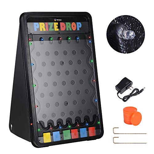 Tablero Plinko 30x19" con Luces LED y Soporte Plegable miniatura 1
