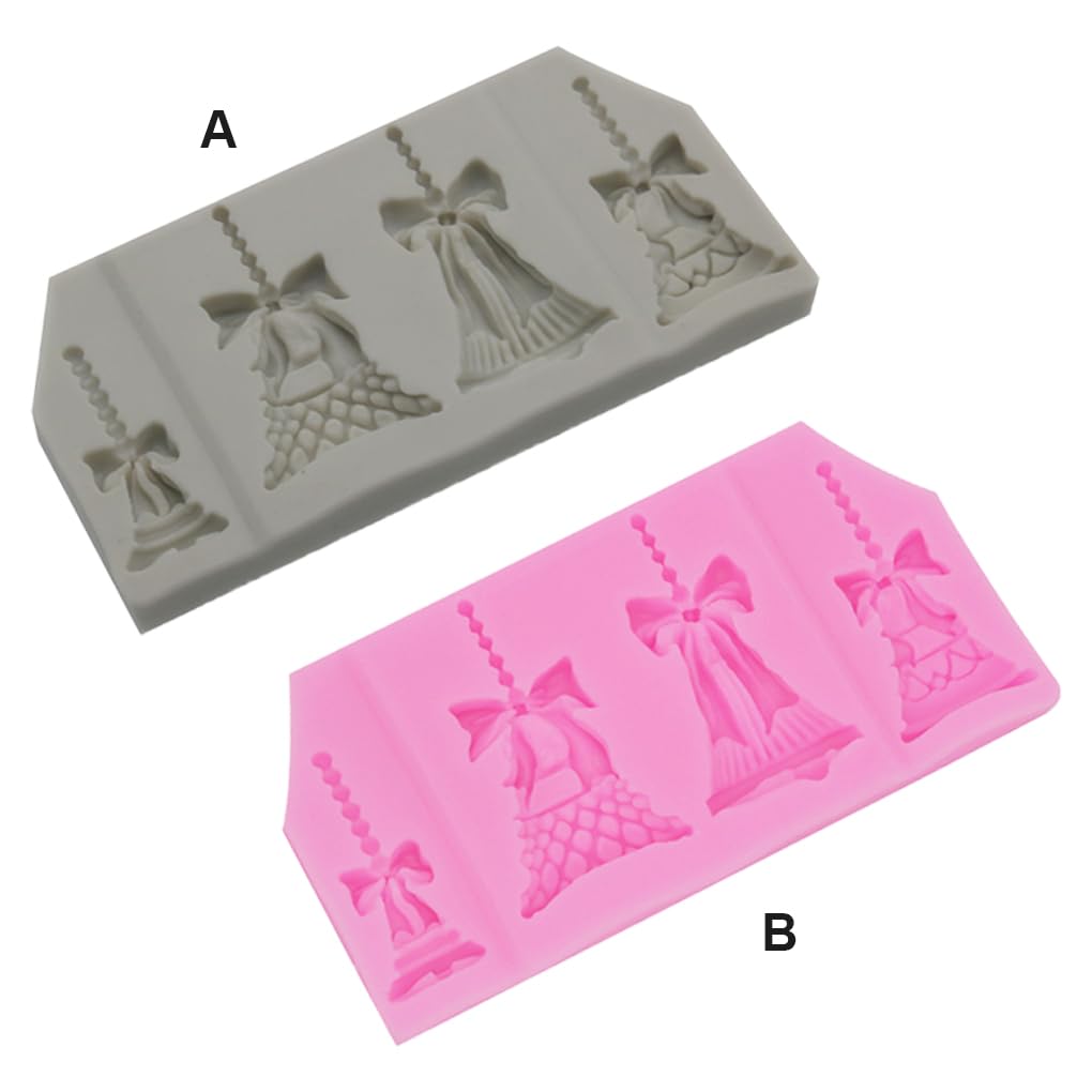 Juego de 10 moldes de silicona para tartas, moldes para magdalenas, galletas, moldes para hornear, bandeja de gelatina, mousse, resistente al calor, para hornear, cocina, bricolaje, gris