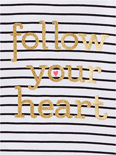 Simple Joys by Carter's Girls' 3-Pack Graphic Long-Sleeve Tees3