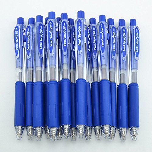Bolígrafo retráctil Pentel Wow! tinta azul 0.7 mm pack 15 miniatura 1