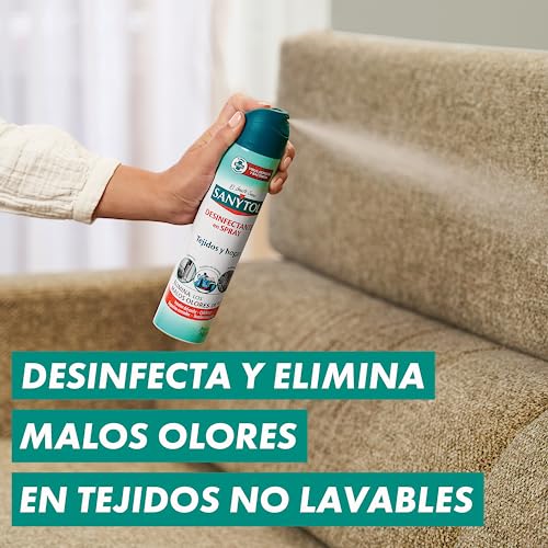 Miniatura 4 de Ambientador sanytol desinfectante para hogar y tejidos spray bote de 300 ml (Paquete de 3)