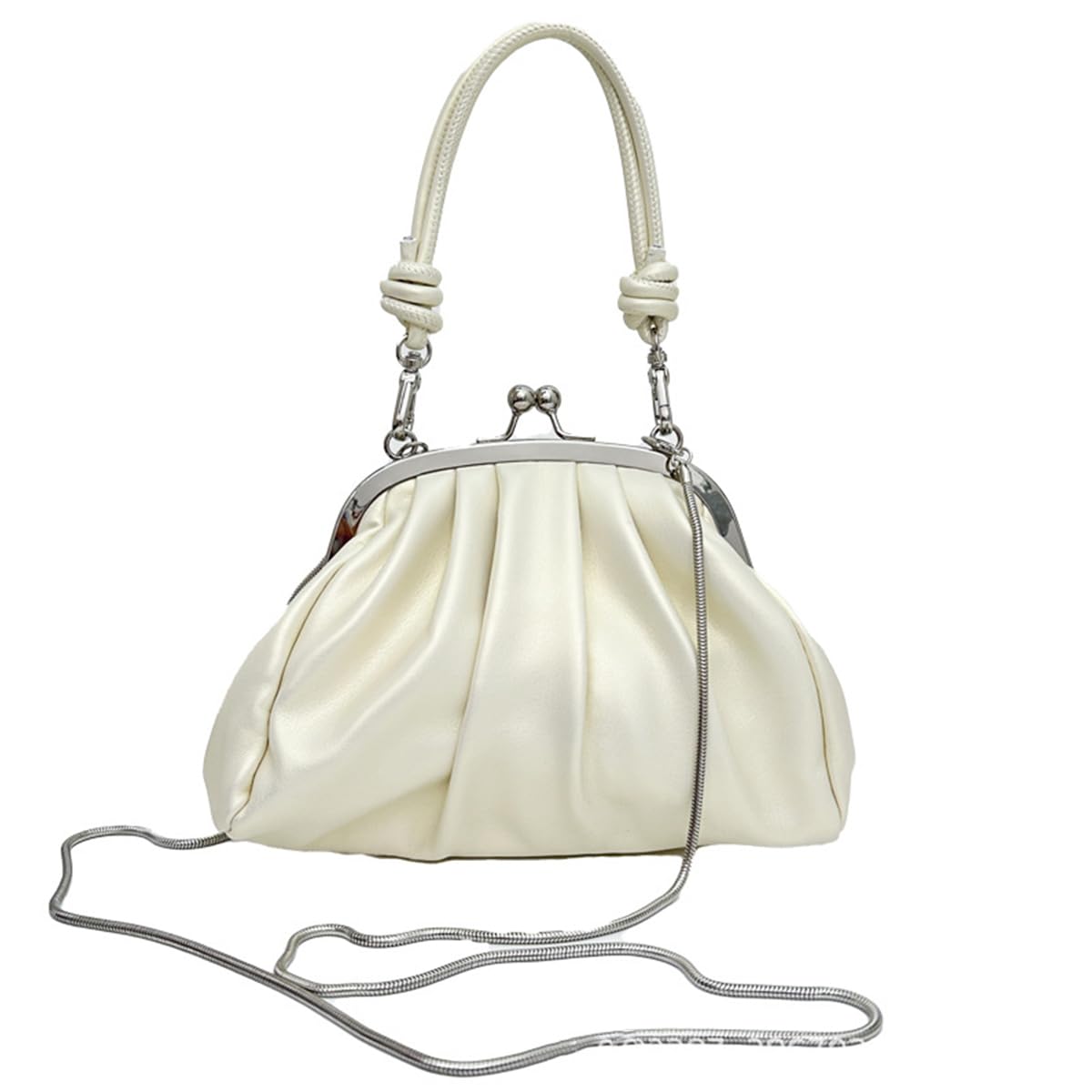 Newphoria P23 Women Sling PU Leather Shoulder Hand Bag with Chain Strap (P23-WHITE) (B0CLJL4148) Amazon Price History, Amazon Price Tracker