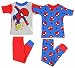 Marvel Boys' Superhero 4-Piece Cotton Pajama Set