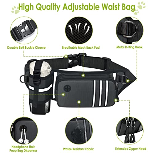 WACCET Guinzaglio per Cani Mani Libere