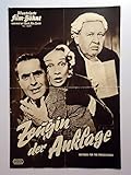 zeugin der anklage 2016 besetzung  Zeugin der Anklage - Illustr. Film-Bühne - IFB 4229 ungelocht