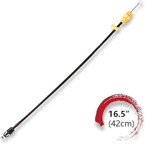 Miniatura 3 de Cable corto de pestillo de puerta de 16.5 pulgadas compatible con Chevrolet Silverado GMC Sierra 2007-2013 Cable de bloqueo manual de puerta