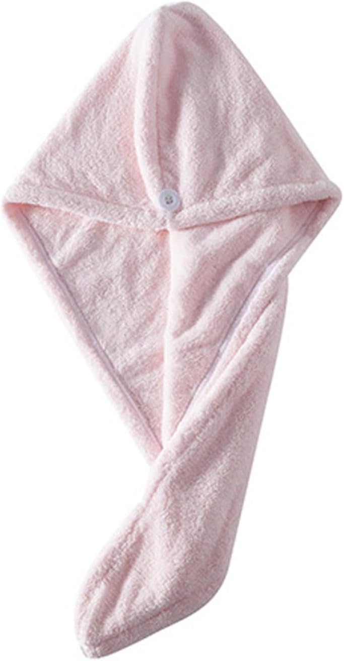 HBJWOV Absorbent Hair Drying Cap Instant Hair Drying Cap Thickened Hair Drying Towel Cute Scarf Drying Towel(Black-JoJo's Bizarre Adventure1)