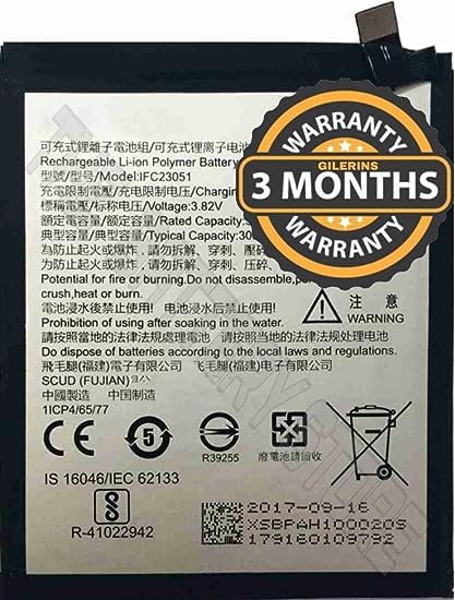 Image of Original IFC23051 Battery for Infocus S1 IFC23051 Battery with 6 Months Warranty** (J00195)
