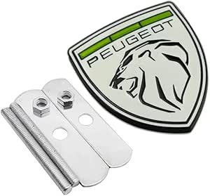 Car Emblems For Peugeot 3008 2023, Car Front And Rear Hood Trunk Grille