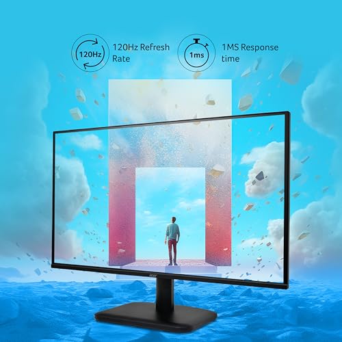 Acer EK240Y G0 23.8 Inch IPS Full HD 1920x1080 Backlit LED LCD Monitor I 1 MS VRB, 120Hz Refresh I 250 Nits I Zero Frame I HDMI & VGA Ports with... - Image 4