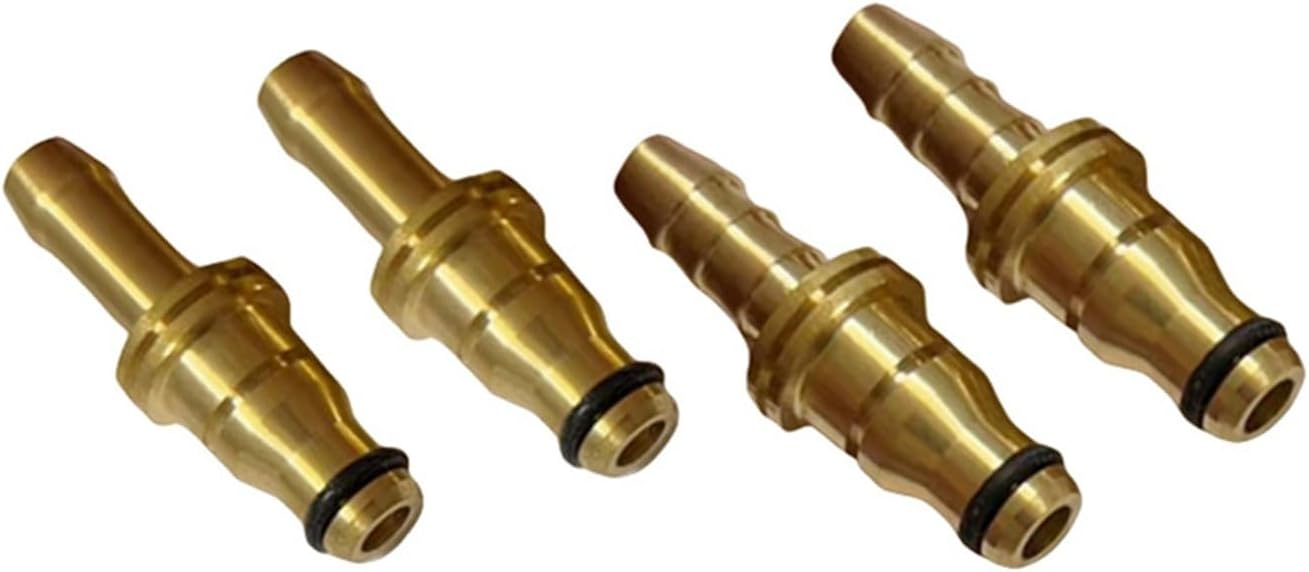 0039970689 Expansion Tank Coolant Hose Connector ，Compatible With Mercedes Benz W203 W209 W204 W212 W221 W164 X164, Direct Replacement(4PCS copper)