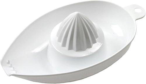 Chef Craft Select Plastic Citrus Juicer 9.5 pulgadas Blanco