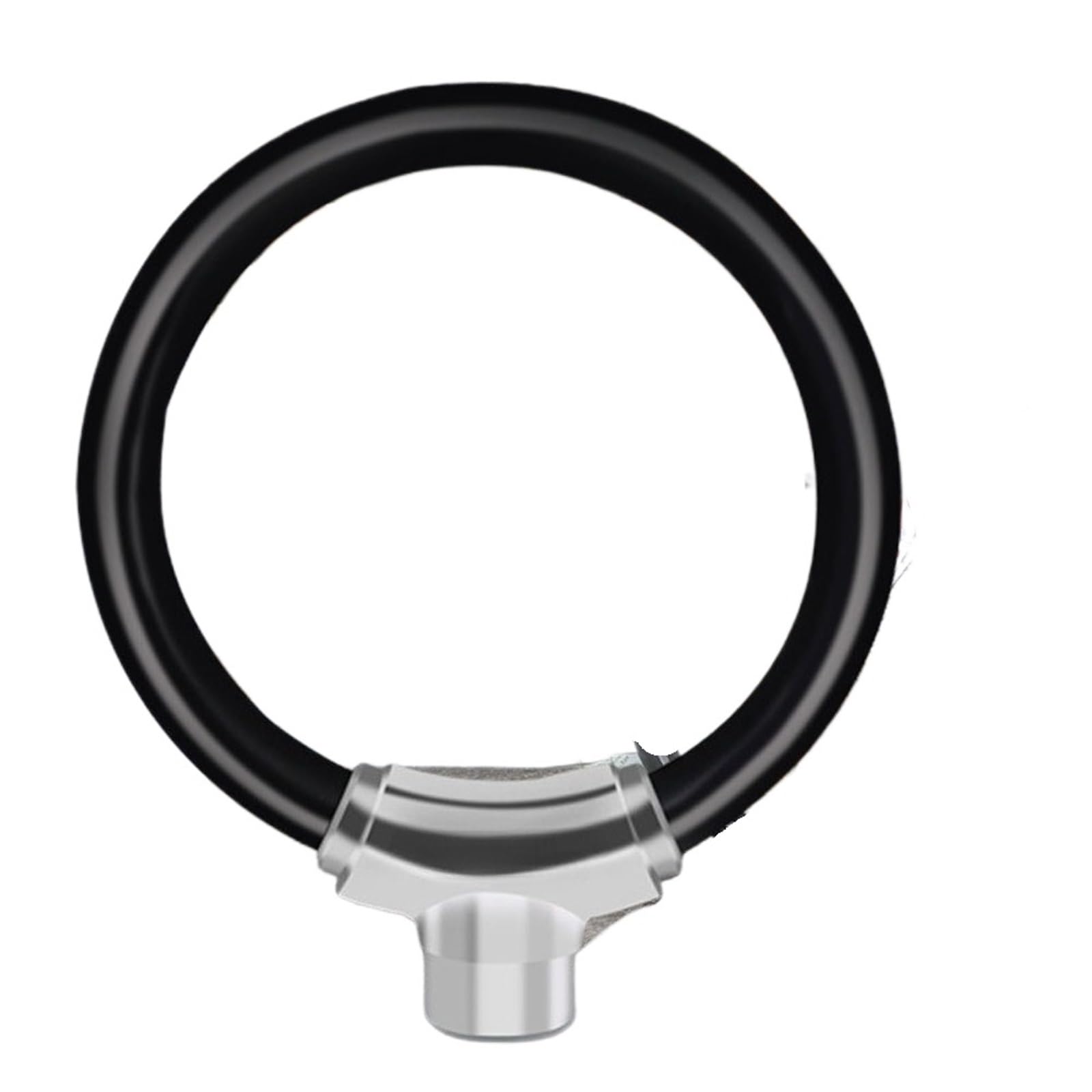 Motocykl blokada tarczowa Uniwersalny system alarmowy hamulca tarczowego roweru z blokadą antykradzieżową Motocykl U-lock(WHITE)