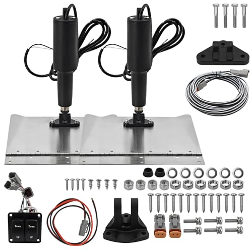 9 x 12 Standard Trim Tab Kit for 16FT to 25FT Boat 15101-104 15001-101