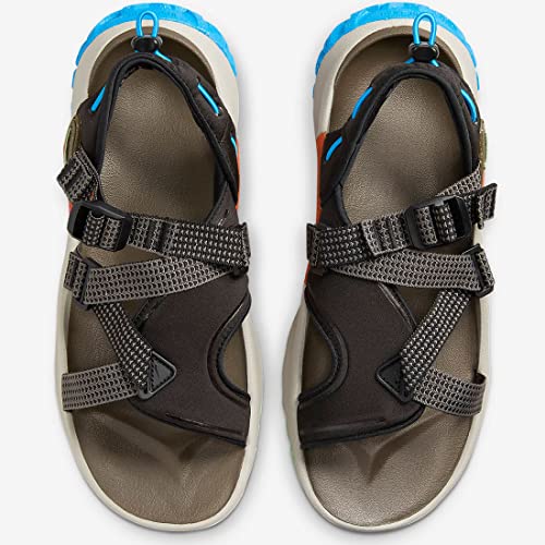 Image of Nike Oneonta Sandal-Black /Enamel GREEN-COBBLESTONE-DJ6603-003-11UK